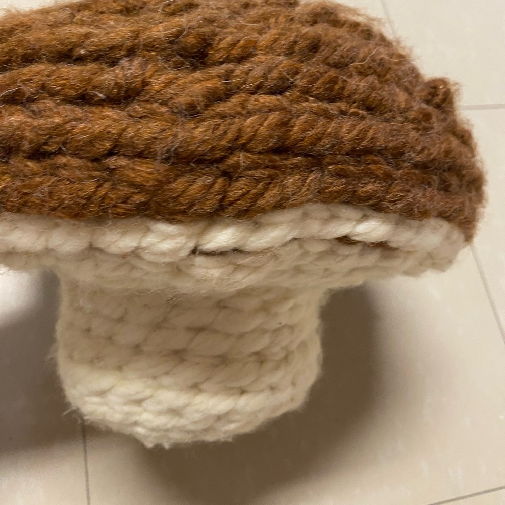 Handmade Mushroom Cushion